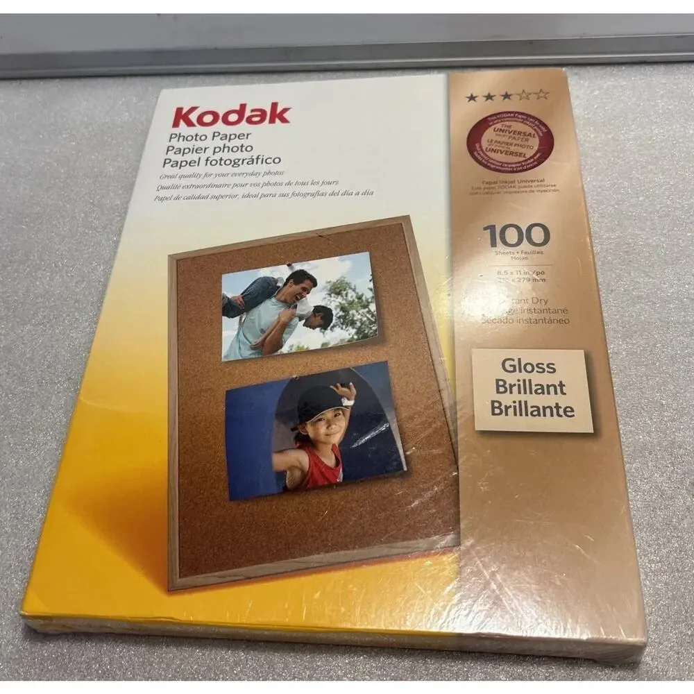 Kodak Picture Paper for InkJet Printers 8.5 x 11